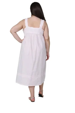 La Cera™ 100% Cotton Embroidered Gown