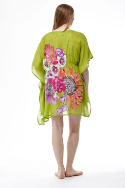 La Cera™ 100% Cotton Floral Print Tunic