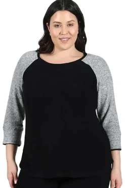 La Cera™ Comfort Collection Plus Size Baseball Tee