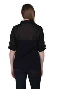 La Cera™ Cotton Gauze Camp Shirt