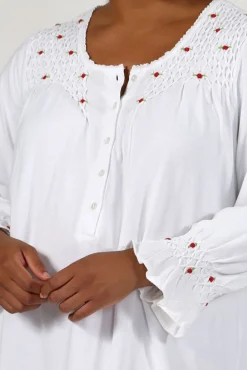 La Cera™ Cotton Knit Plus Size Gown