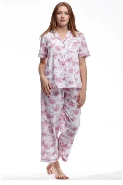 La Cera™ Floral Print Pajamas