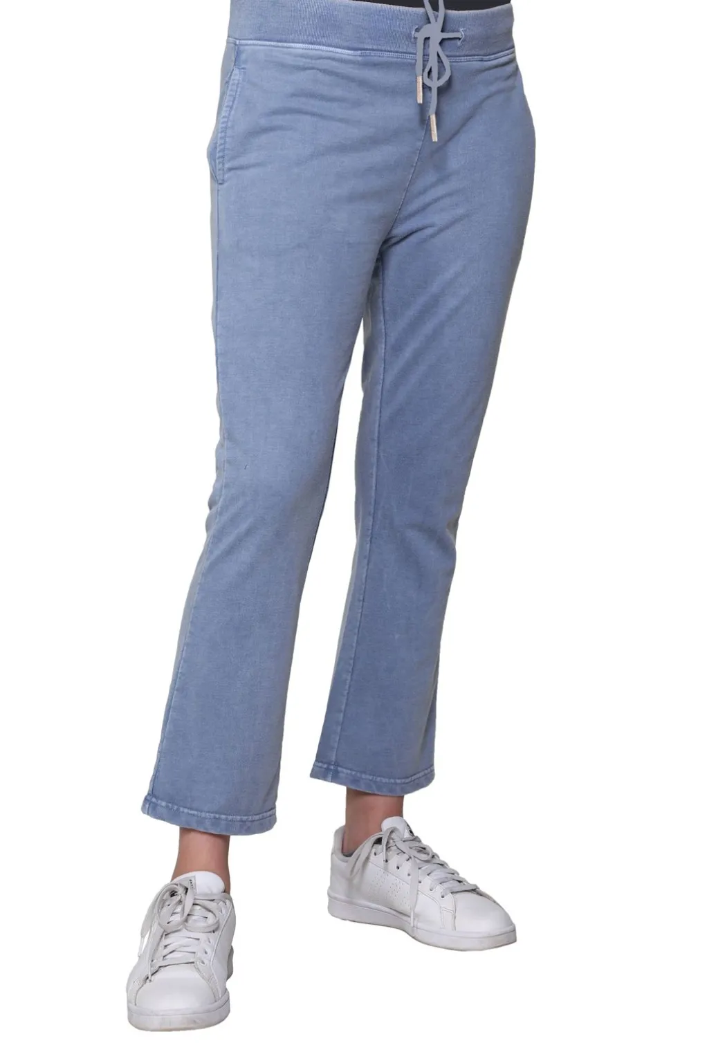 La Cera™ Heathered French Terry Drawstring Pants