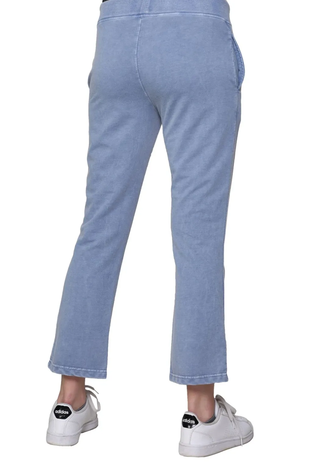 La Cera™ Heathered French Terry Drawstring Pants