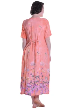 La Cera™ La Cera Button Front Short Sleeve Dress