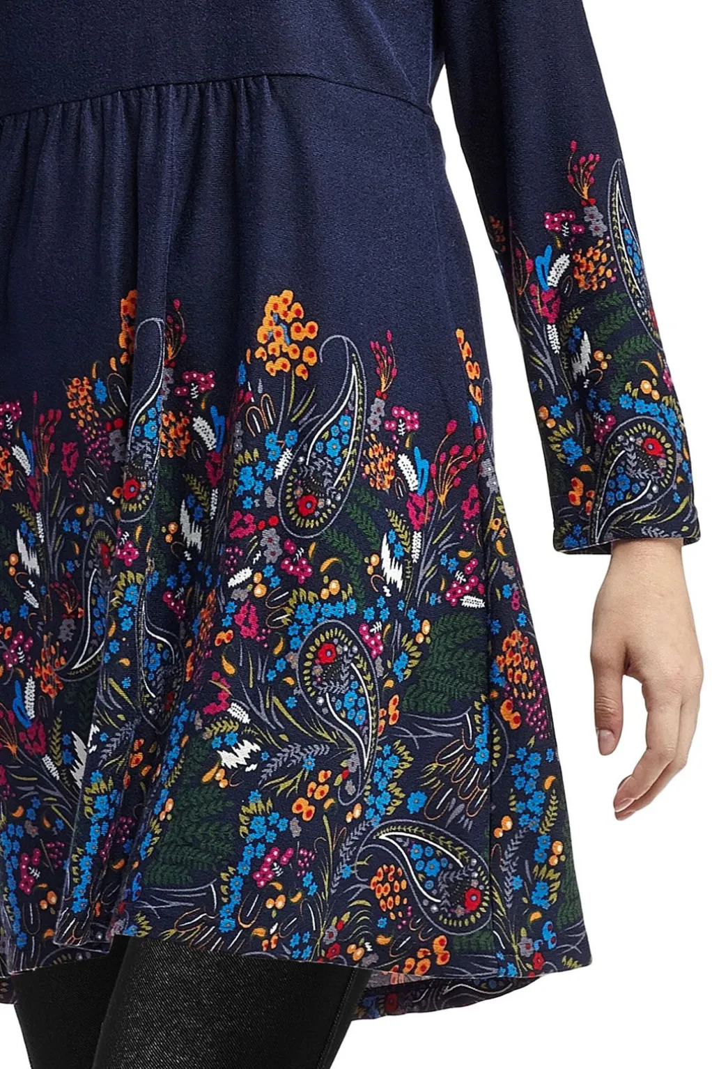 La Cera™ La Cera Floral Pullover Tunic Top
