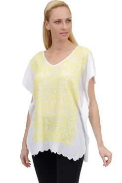 La Cera™ La Cera Hand-Embroidered Cover Up