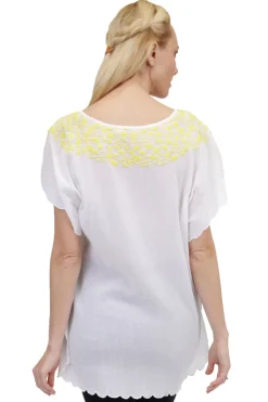 La Cera™ La Cera Hand-Embroidered Cover Up