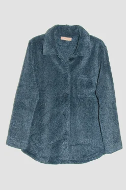 La Cera™ La Cera Heather Fleece Bed Jacket