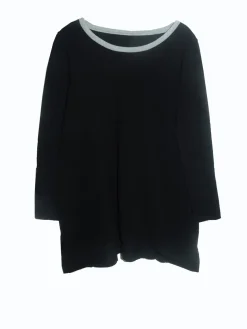 La Cera™ La Cera Hi-Lo Crew Neck Sweater Top - Plus Size