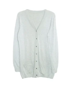 La Cera™ La Cera Long Sleeve Boyfriend Cardigan - Plus Size
