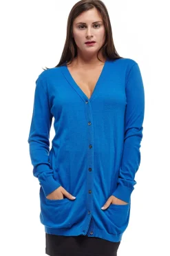 La Cera™ La Cera Long Sleeve Cardigan