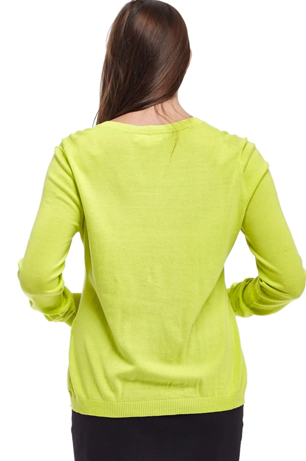 La Cera™ La Cera Long Sleeve Cardigan With Pockets