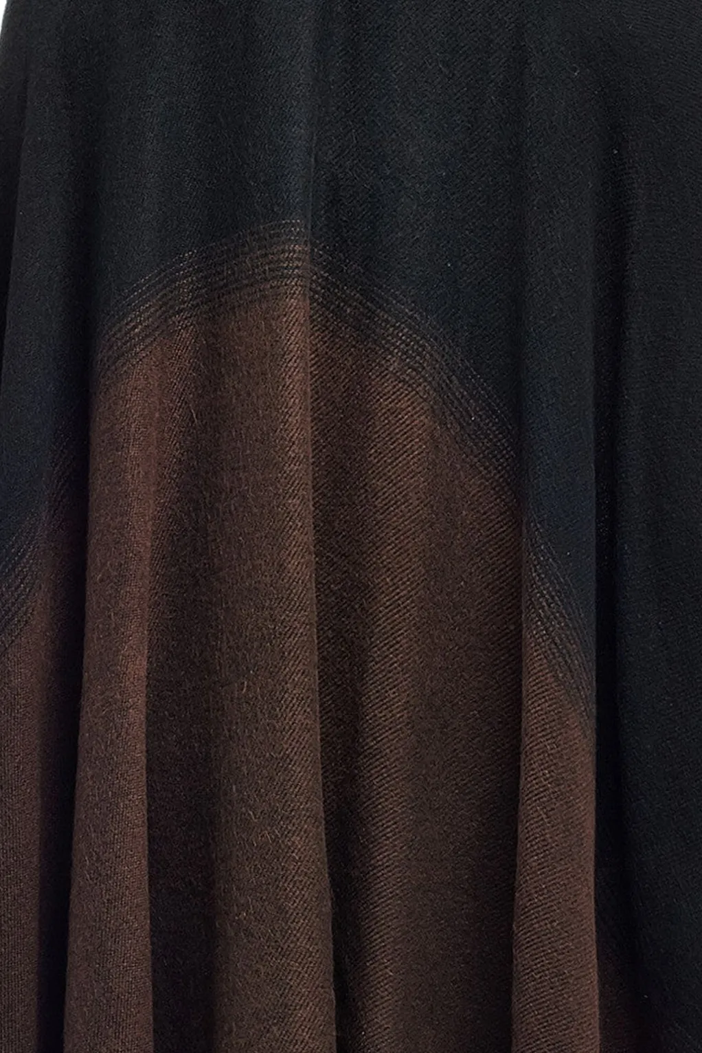 La Cera™ La Cera Ombre Split Poncho Shawl