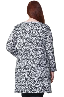 La Cera™ La Cera Plus Size Pullover Tunic Top