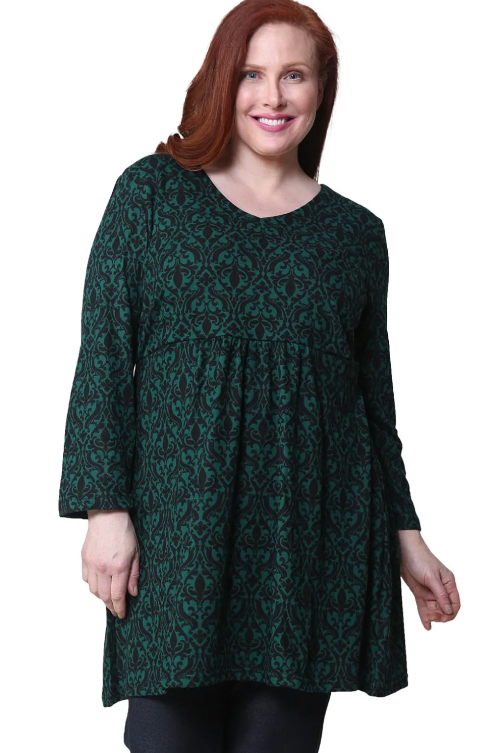 La Cera™ La Cera Plus Size Pullover Tunic Top