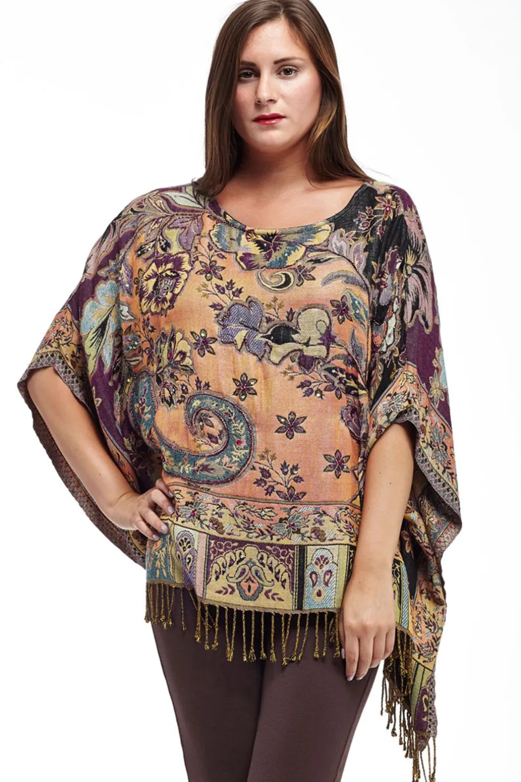 La Cera™ La Cera Shawl Poncho