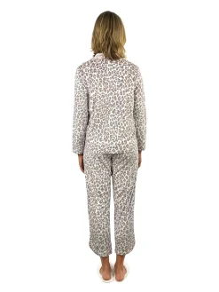 La Cera™ La Cera Sheered Minky Fleece Pj Set