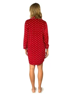 La Cera™ La Cera Silky Shee Minky Nightshirt