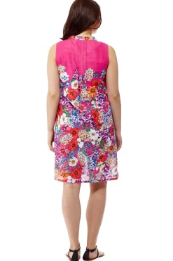 La Cera™ La Cera Sleeveless Short Floral Sundress