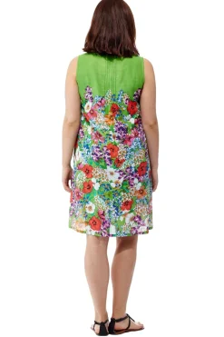 La Cera™ La Cera Sleeveless Short Floral Sundress