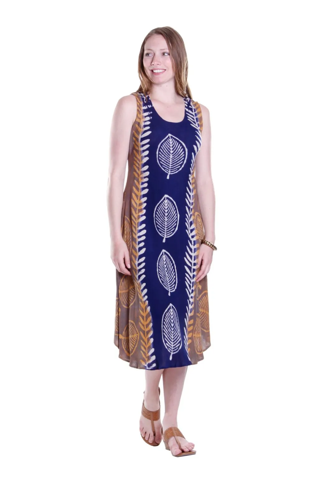 La Cera™ La Cera Sleeveless V-Neck Dress