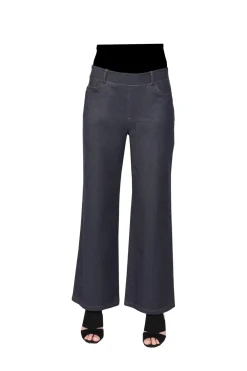 La Cera™ La Cera Stretch Knit Wide Leg Pant