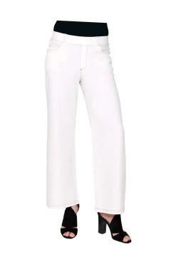 La Cera™ La Cera Stretch Knit Wide Leg Pant