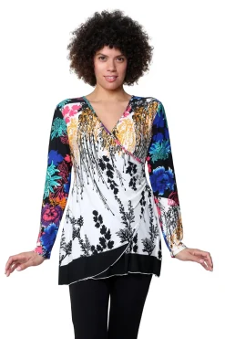 La Cera™ La Cera Wrap Tunic