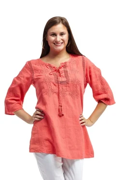 La Cera™ Linen Tunic