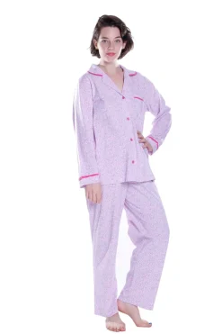 La Cera™ Long Sleeve Floral Pajama Set