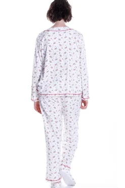 La Cera™ Long Sleeve Mistletoe Pj Set