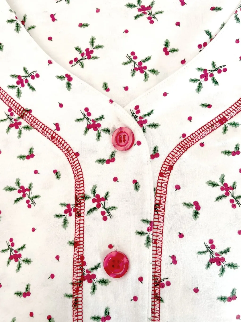 La Cera™ Long Sleeve Mistletoe Pj Set