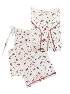 La Cera™ Long Sleeve Mistletoe Pj Set