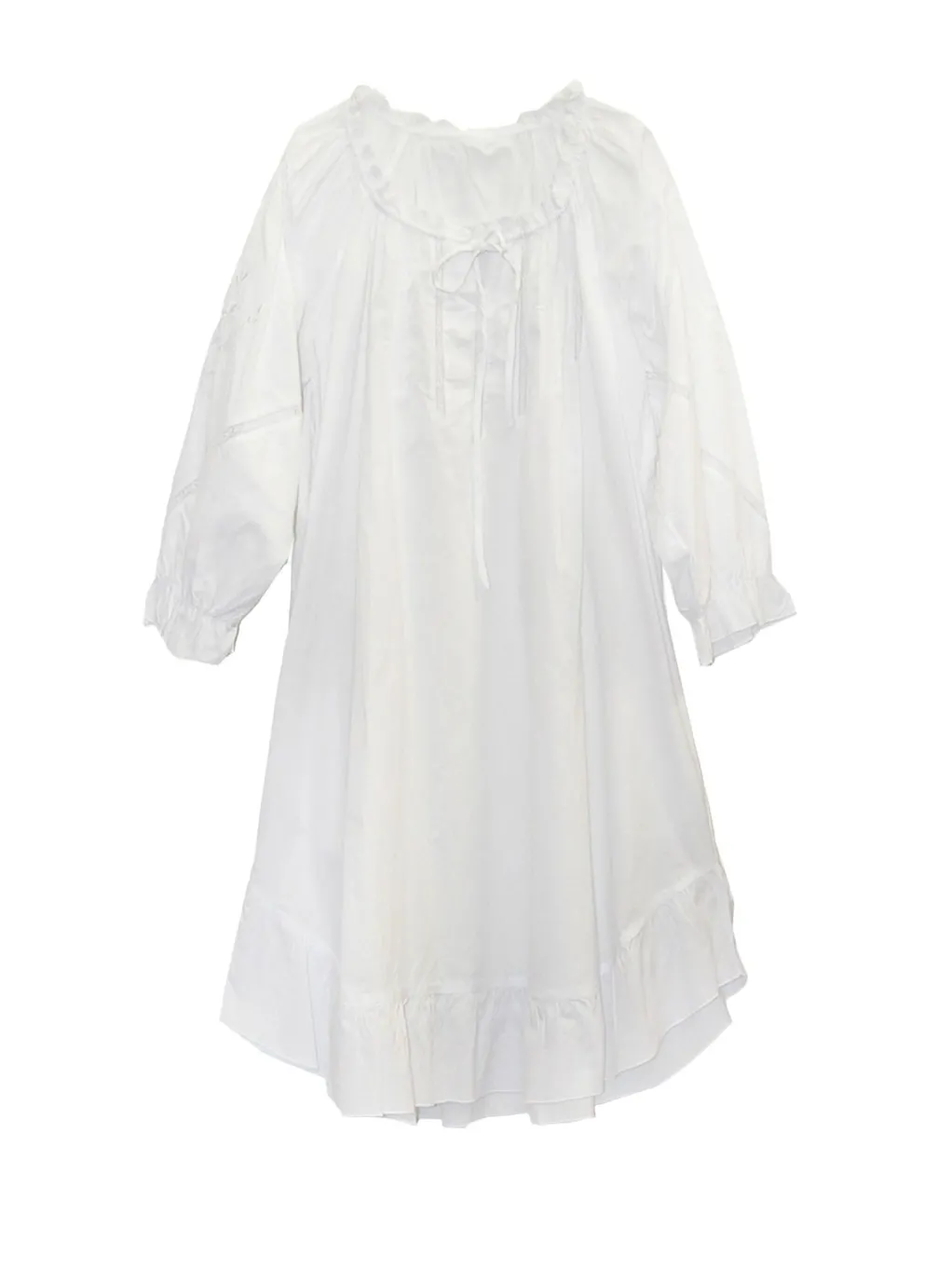 La Cera™ Plus Size 100% Cotton Poet Shirt