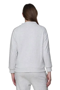 La Cera™ Plus Size French Terry Cotton 2-Piece Zip-Front Track Pant Set