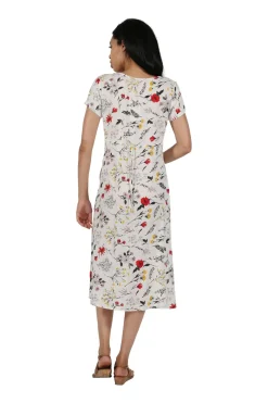 La Cera™ Plus Size La Cera Button Front Short Sleeve Dress