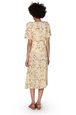 La Cera™ Plus Size La Cera Button Front Short Sleeve Dress