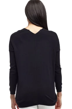 La Cera™ Plus Size La Cera Long Sleeve Pullover Sweater With Pocket