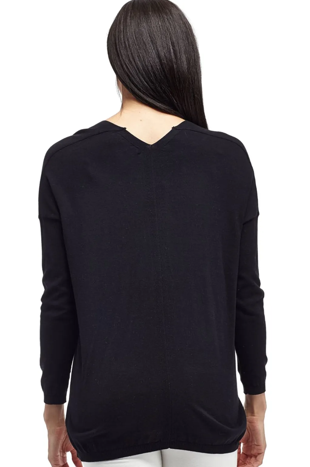 La Cera™ Plus Size La Cera Long Sleeve Pullover Sweater With Pocket