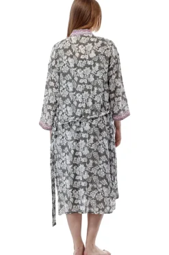 La Cera™ Rayon Floral Robe