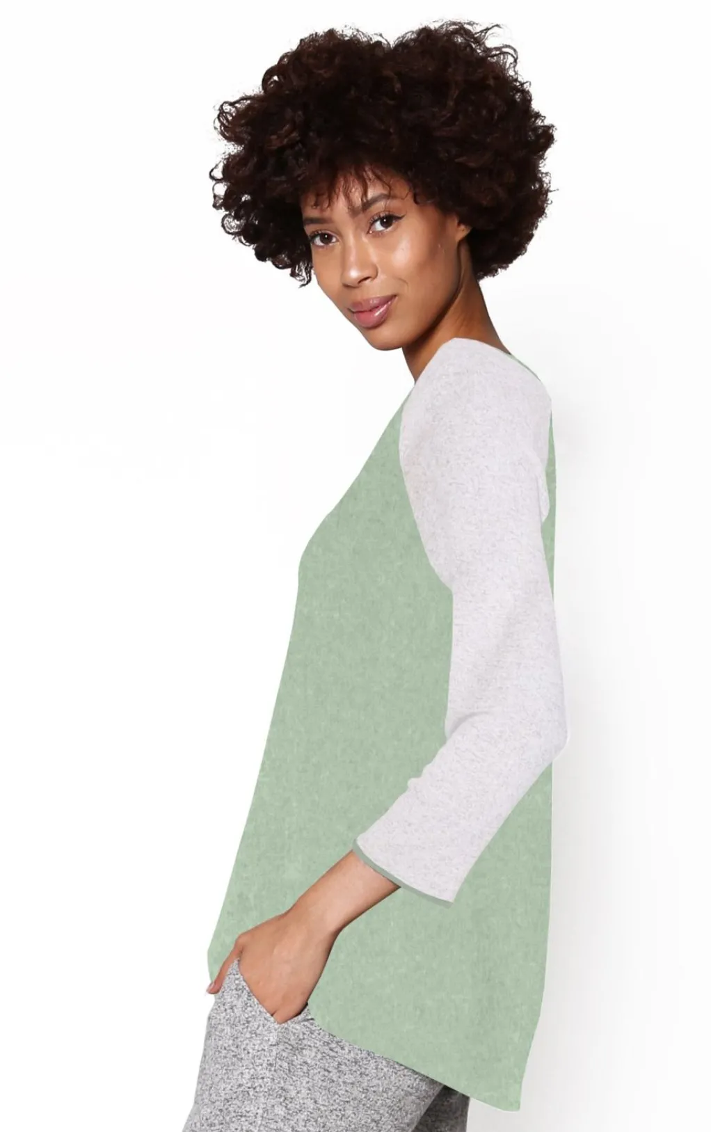 La Cera™ The Comfort Collection Baseball Tee