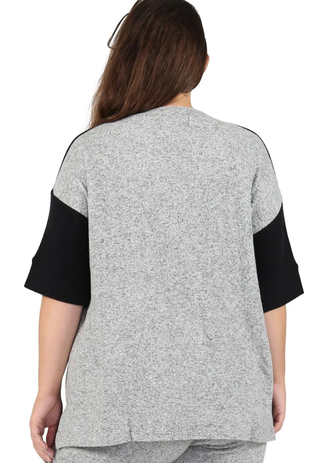 La Cera™ The Comfort Collection Block Plus Size Tee