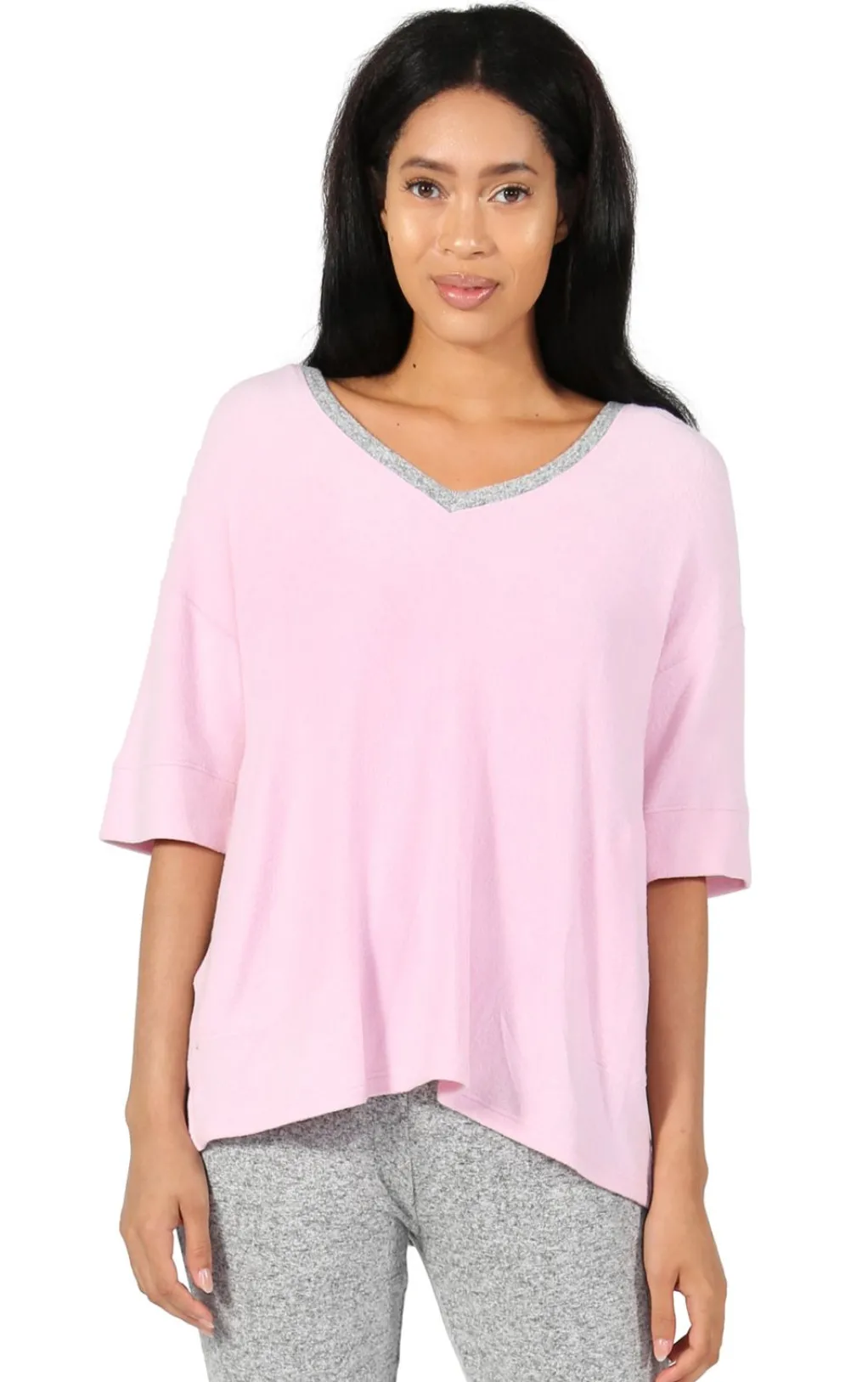 La Cera™ The Comfort Collection Block Tee
