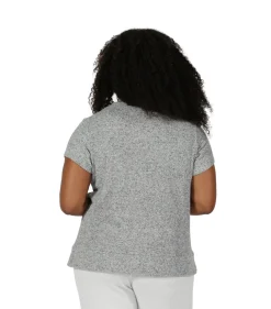 La Cera™ The Comfort Collection Cap Sleeve Plus Size Tee