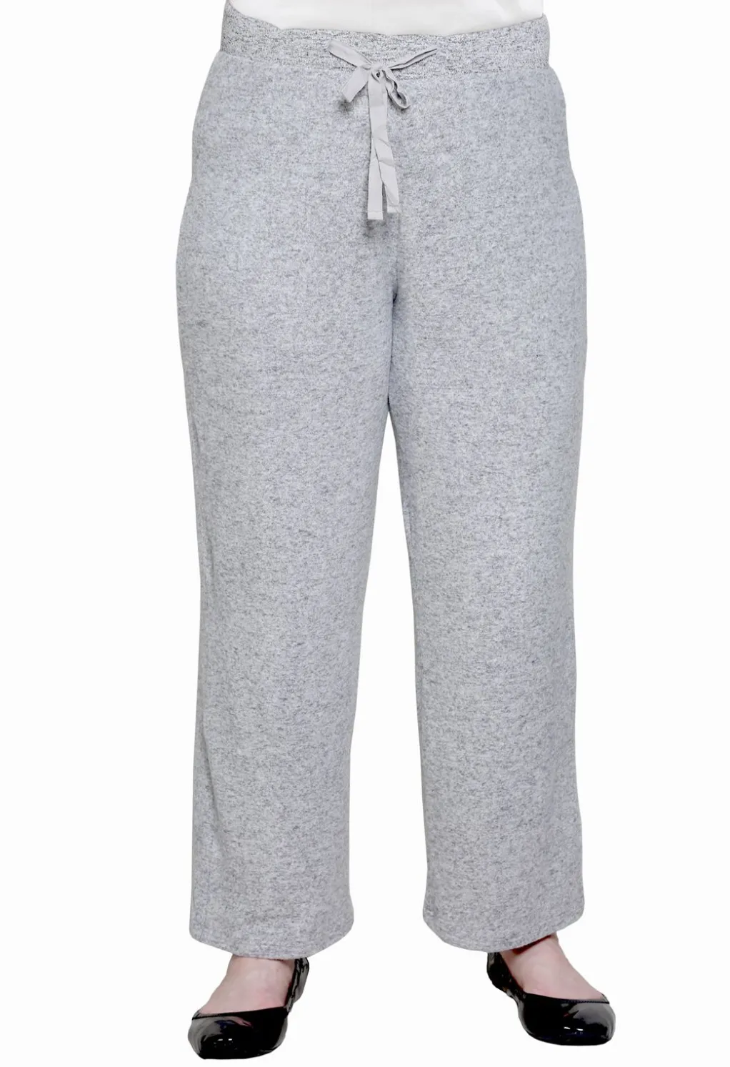 La Cera™ The Comfort Collection Plus Size Wide Leg Pants