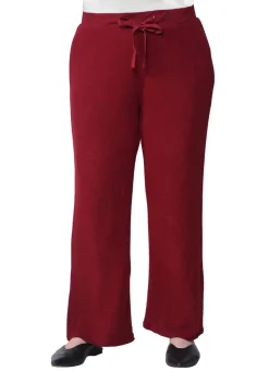 La Cera™ The Comfort Collection Plus Size Wide Leg Pants