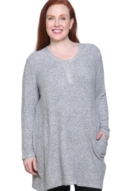 La Cera™ The Comfort Collection Plus Size Snap