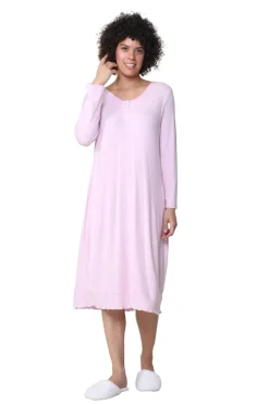 La Cera™ The Comfort Collection Snap Gown