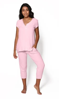 La Cera™ The Comfort Collection Snap Up Tee